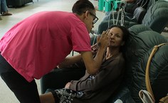 Projeto Belezaterapia com paciente do Cacon