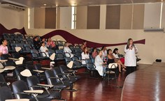 Profissionais e estudantes participaram do encerramento