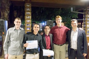 Pesquisa do Instituto de Matemática obtém primeiro lugar em evento internacional