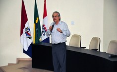 Mário Persona proferiu a palestra sobre qualidade de vida no trabalho
