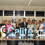 Reitor em exercício entrega kits-agradecimento a colaboradores do Caiite