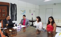 Solenidade de posse da nova docente