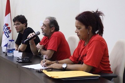 Nova direção do Sintufal realiza sua primeira assembleia Fotos: Fabiana da Silva