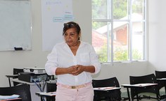 A dentista Florenice Talberg tem a Ufal como sua segunda casa e conta que é muito apegada ao trabalho. Foto: Thâmara Gonzaga