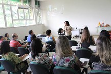 Professora Josimeire de Omena ministrou palestra de encerramento