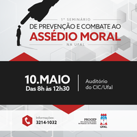 Progep realiza seminário sobre assédio moral