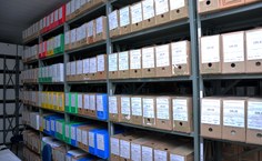 Arquivo Central tem possui pouco menos de 1.500 metros lineares de documentos