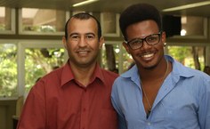 Jeamerson dos Santos (ICHCA) e Emerson de Oliveira (Cedu)