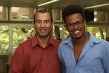 Jeamerson dos Santos (ICHCA) e Emerson de Oliveira (Cedu)