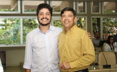 Márcio Barboza (Ctec)  e Aruã Silva de Lima (Campus Sertão)