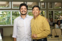 Márcio Barboza (Ctec)  e Aruã Silva de Lima (Campus Sertão)