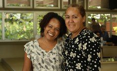 Risonilda da Silva (HU) e Vilma do Nascimento (HU)