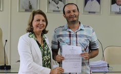 Servidores tomaram posse nesta segunda-feira (4). Fotos: Janaina Alves