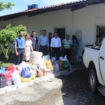 Ufal realiza entrega das doações às vítimas das chuvas