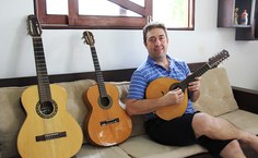 O físico encontra na música uma paixão. Foto: Tárciila Cabral