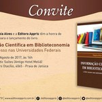 Professora de Biblioteconomia lança terceira obra