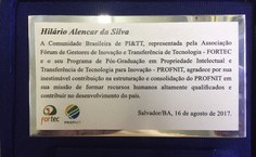 Homenagem dedicada ao professor Hilário Alencar