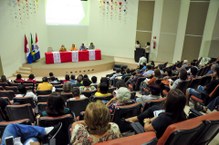 Servidores da Ufal compareceram ao debate para esclarecer as dúvidas. Foto   Renner Boldrino