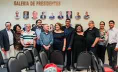 Galeria de Presidentes inaugurada na sede da Adufal. Foto: Adufal