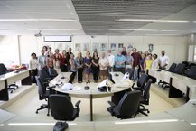 Homenagem aos servidores aposentados. Foto: Renner Boldrino