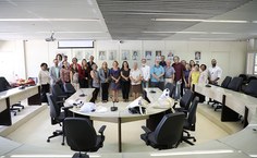 Homenagem aos servidores aposentados. Foto: Renner Boldrino