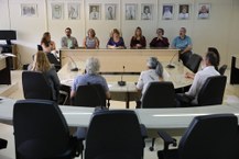 Homenagem aos servidores aposentados. Foto: Renner Boldrino