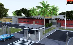 Projeto arquitetônico modelo de unidade prisional em Angola