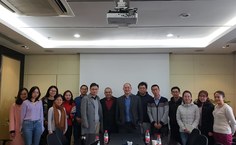 Ig Ibert com os professores da China