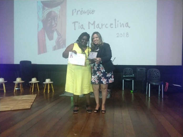 Prêmio Tia Marcelina foi realizado no dia 12 de dezembro