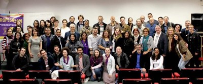 Professor e aluna do curso de Relações Públicas participaram do evento na USP