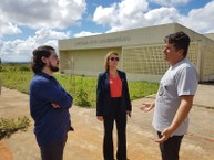 Visita da reitora ao Campus Arapiraca