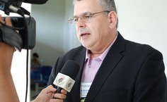 Professor Luís Paulo Mercado em evento na Ufma