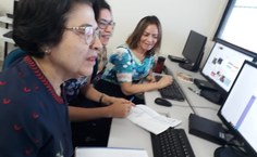 Professores em tutoria para curso do Proford