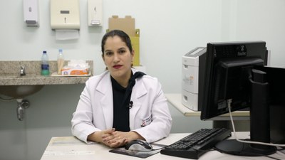 Oncologista Aline de Carli, médica do HU | nothing