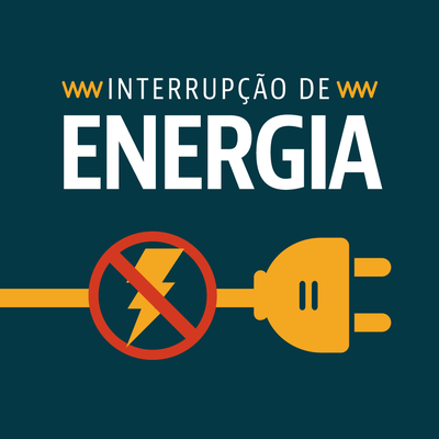 Suspensão do fornecimento de energia será dia 2 de março