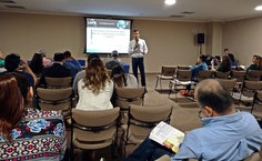 O professor da Ufal, Humberto Barbosa, também proferiu palestra