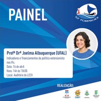 Pró-reitora de Extensão da Ufal apresenta painel sobre indicadores