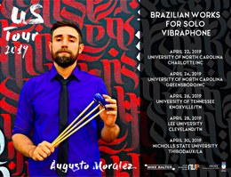 Professor de percussão da Ufal faz turnê pelos Estados Unidos