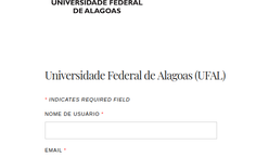 Mensagem falsa direciona para página semelhante a esta imagem