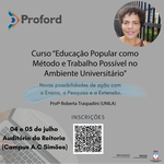 Proford oferta curso de formação em metodologia para o ensino superior