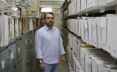 Josias Lima, arquivista da Ufal. Foto: Renner Boldrino