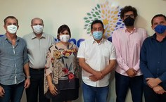 Visita ocorreu na terça-feira (13) em Arapiraca, no gabinete do parlamentar