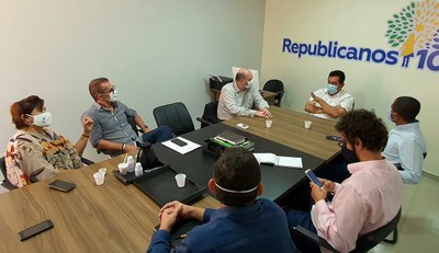Reunião da equipe de gestão da Ufal com o deputado federal Severino Pessoa | nothing