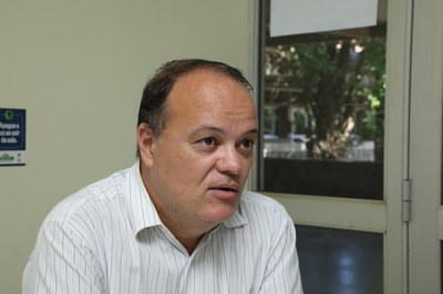 Novo superintendente do HU Ufal, Célio Rodrigues (Foto: Thiago Prado)