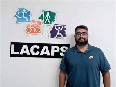 Professor Leonardo Gomes de Oliveira Luz, do curso de Educação Física do Campus Arapiraca (Foto: Renner Boldrino)