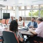Reitor recebe presidente da OAB/AL para traçar futuras parcerias