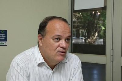 Professor Célio Rodrigues (Foto: Thiago Prado)