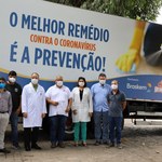 HU recebe doação de hipoclorito para ajudar nas ações contra o covid-19