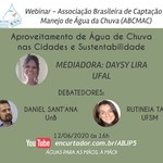 Professora da Engenharia será mediadora de webinar sobre água da chuva