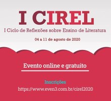 Cirel virtual traz palestras e reflexões sobre ensino de Literatura